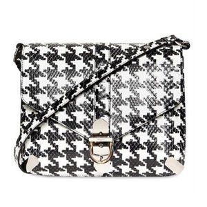 Salvatore Ferragamo Print Python Shoulder Bag